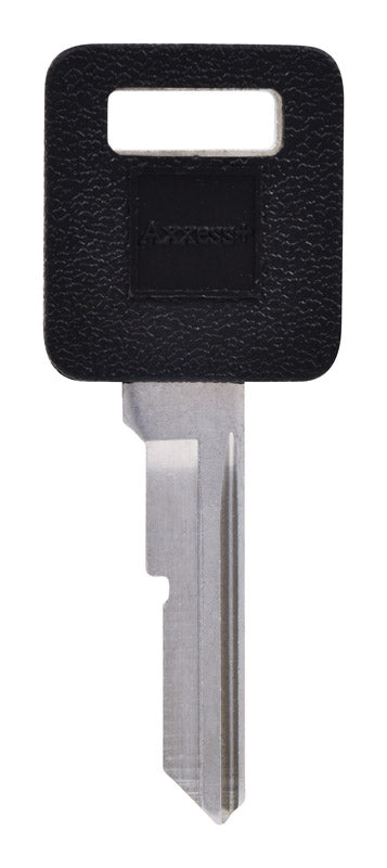 HILLMAN KeyKrafter Automotive Key Blank Single For Buick Black/Silver