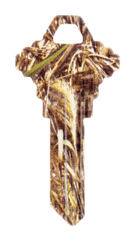 HILLMAN RealTree Brown House/Office Universal Key Blank Single Brown