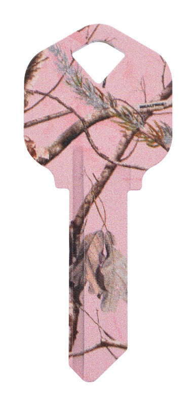 HILLMAN RealTree Pink House/Office Universal Key Blank Single Pink