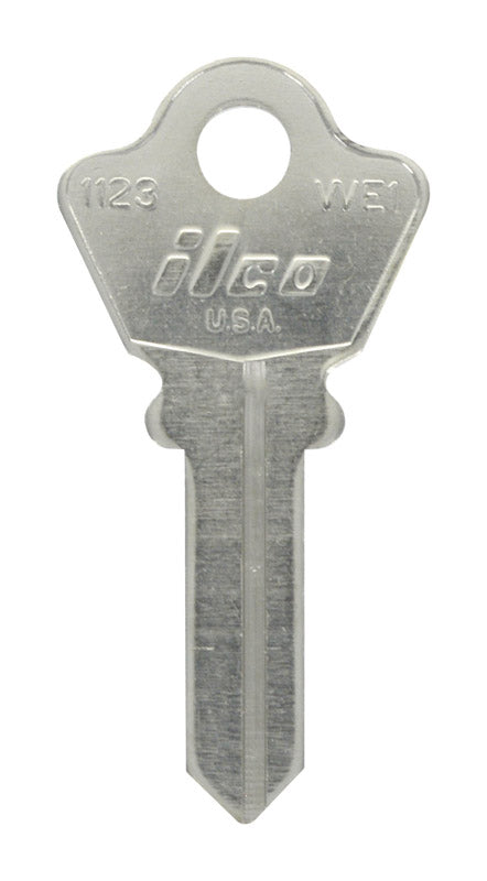 HILLMAN KeyKrafter Universal House/Office Key Blank 167 Single For Wilson Bohannan Locks Silver