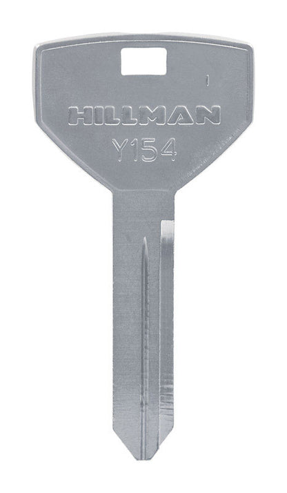 HILLMAN Traditional Key Automotive Key Blank Double For Chrysler Silver
