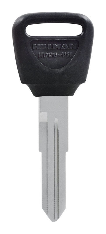 HILLMAN Traditional Key Automotive Key Blank Double For Acura Black/Silver