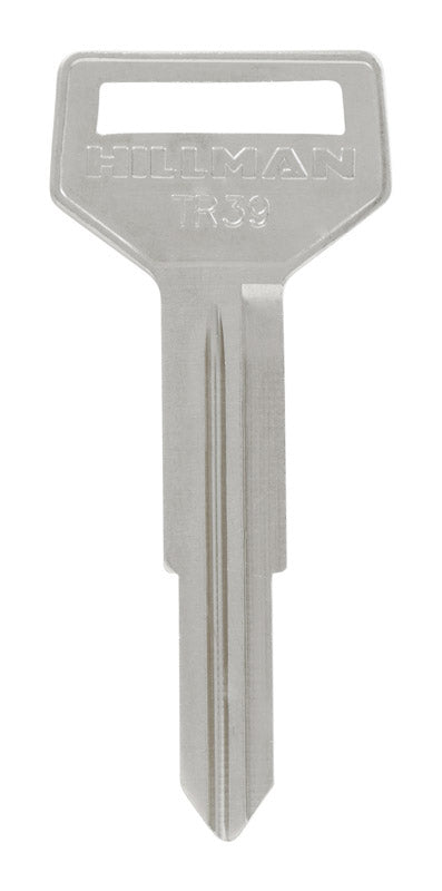 HILLMAN Traditional Key Automotive Key Blank Double For Toyota Silver