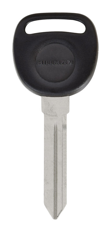 HILLMAN Traditional Key Automotive Key Blank Double For Saturn Black/Silver