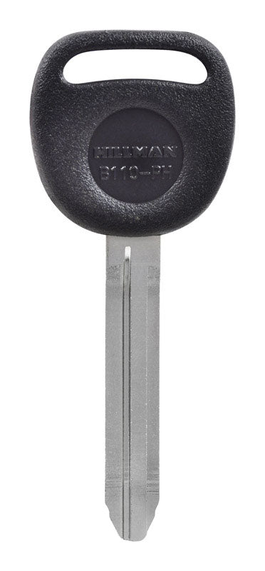 HILLMAN Traditional Key Automotive Key Blank Double For GM Black/Silver