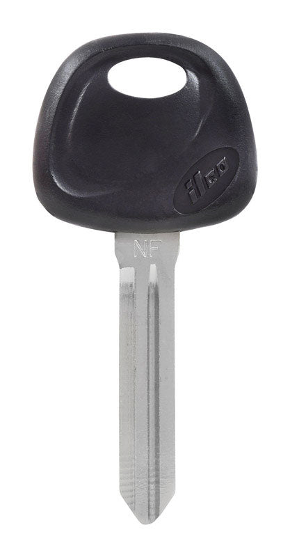 HILLMAN Traditional Key Automotive Key Blank Double For Hyundai Black/Silver