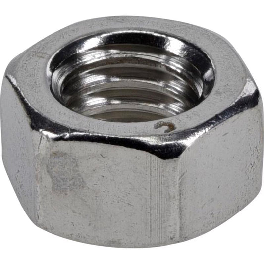 HILLMAN 3/8-16 in. Stainless Steel USS Hex Nut 100 pk