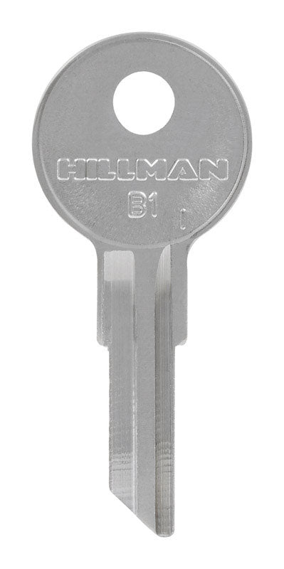 HILLMAN Traditional Key Automotive Key Blank Single For Briggs Silver