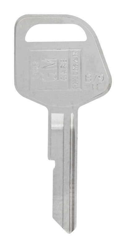 HILLMAN Traditional Key Automotive Key Blank Single For GM Silver