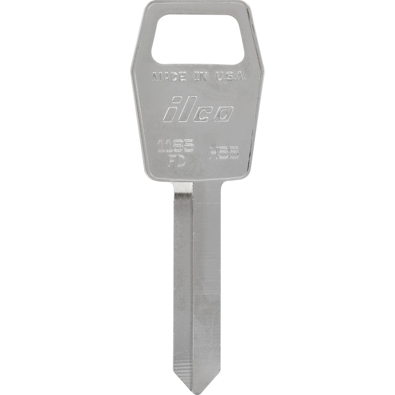 HILLMAN Traditional Key Automotive Key Blank Double For Ford Silver