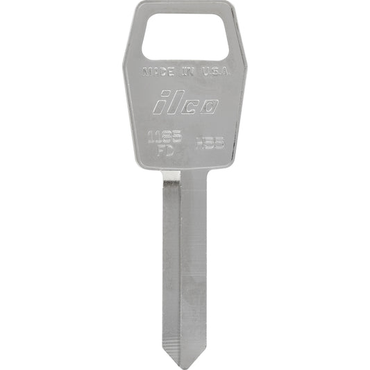 HILLMAN Traditional Key Automotive Key Blank Double For Ford Silver