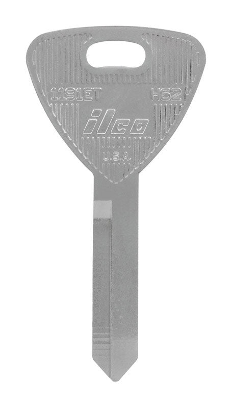 HILLMAN Traditional Key Automotive Key Blank Double For Ford Silver