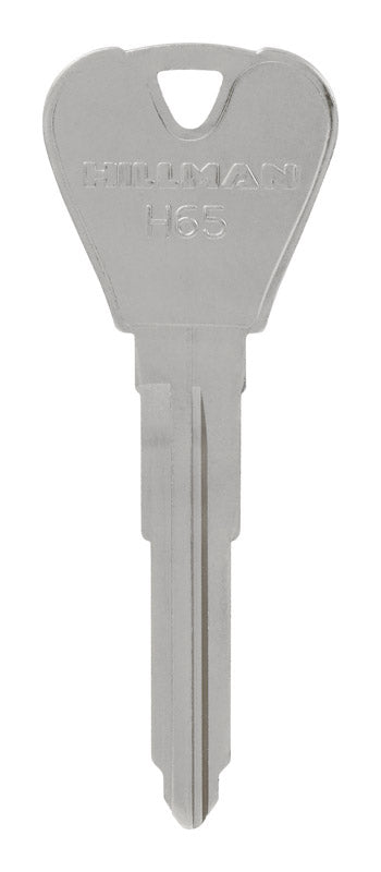 HILLMAN Traditional Key Automotive Key Blank Double For Ford Silver