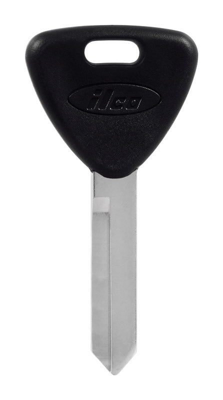 HILLMAN Traditional Key Automotive Key Blank Double For Ford Black/Silver