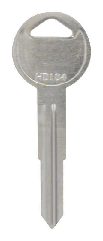 HILLMAN Traditional Key Automotive Key Blank Double For Honda Silver
