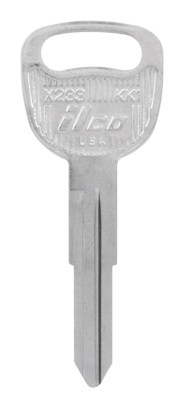 HILLMAN Traditional Key Automotive Key Blank Double For Kia Silver