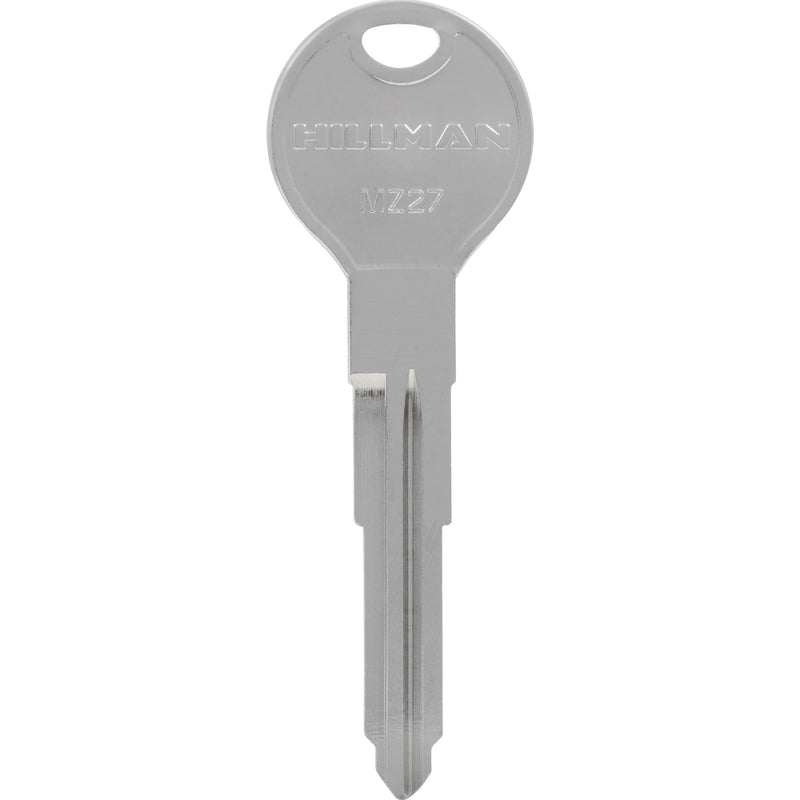 HILLMAN Traditional Key Automotive Key Blank Double For Mazda Silver