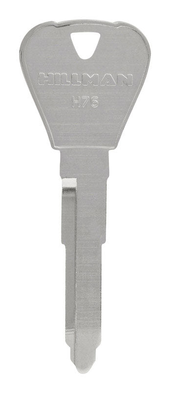 HILLMAN Traditional Key Automotive Key Blank Double For Ford Silver