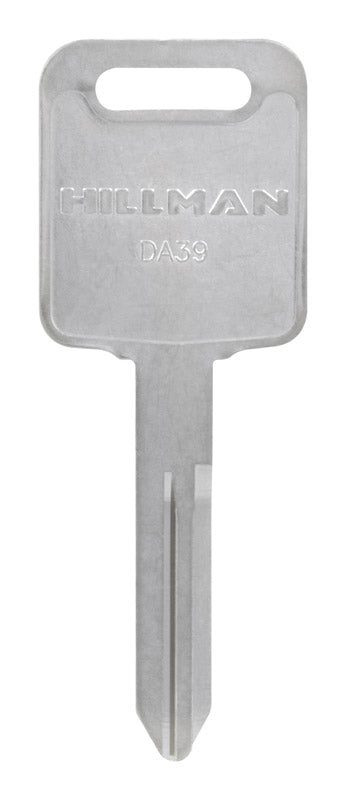 HILLMAN Traditional Key Automotive Key Blank Double For Nissan Silver