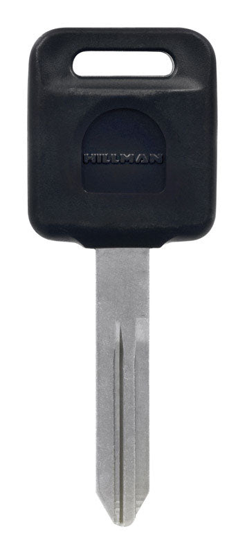 HILLMAN Traditional Key Automotive Key Blank Double For Nissan Black/Silver
