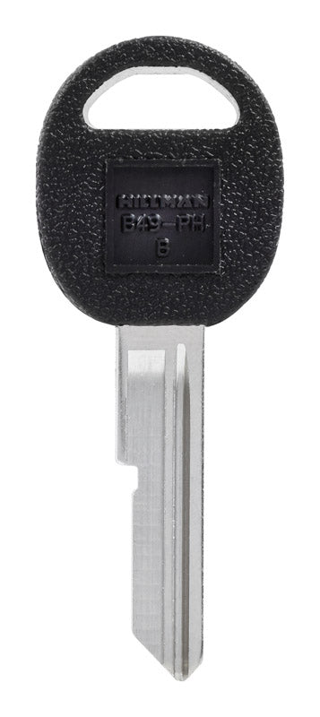 HILLMAN Traditional Key Automotive Key Blank Single For GM Silver