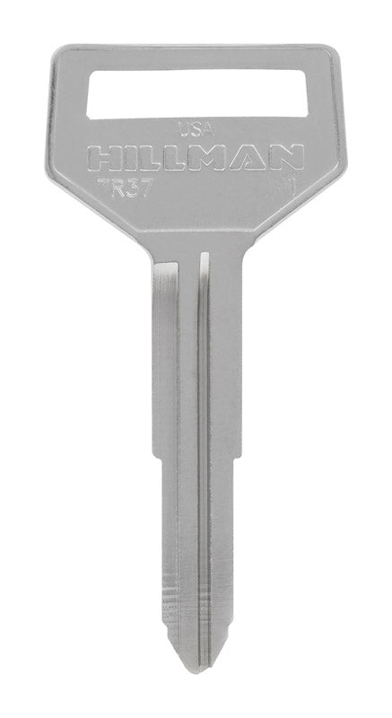 HILLMAN Traditional Key Automotive Key Blank Double For Toyota Silver
