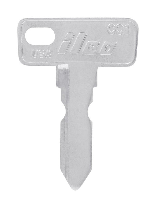 HILLMAN Club Golf Cart House/Office Universal Key Blank CC-1 Double Silver