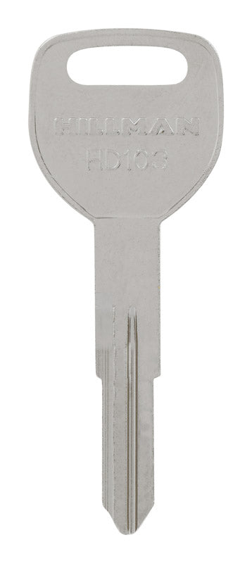 HILLMAN Traditional Key Automotive Key Blank Double For Honda Silver