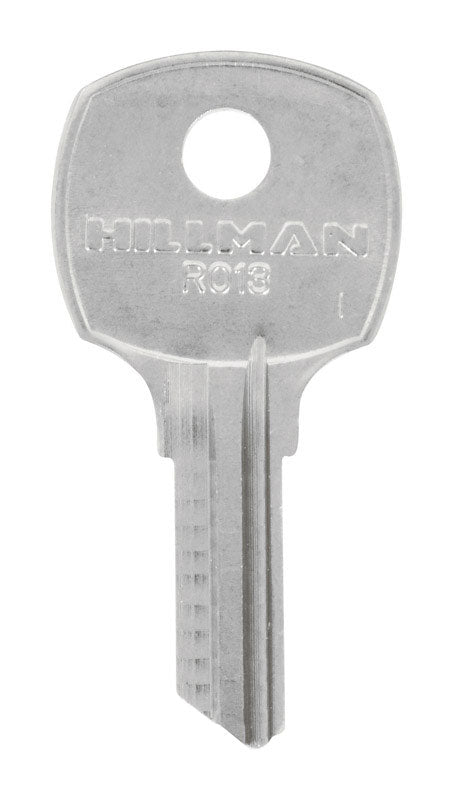 HILLMAN RO-13 House/Office Universal Key Blank Single Silver