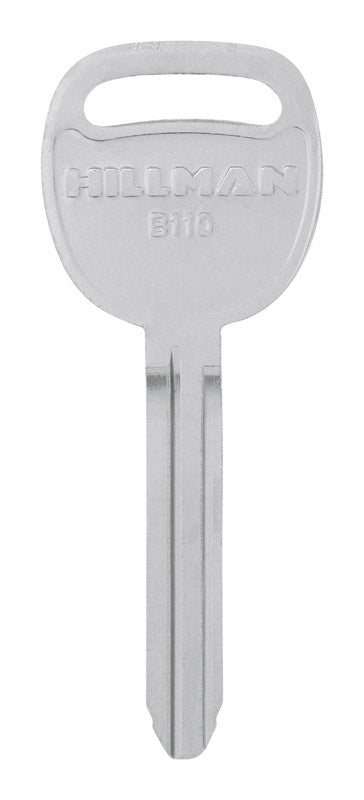 HILLMAN Traditional Key Automotive Key Blank Double For GM Black