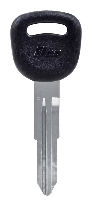 HILLMAN Traditional Key Automotive Key Blank Double For Kia Black/Silver