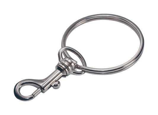 HILLMAN Metal Silver Belt Hooks/Pocket Chains Keychain