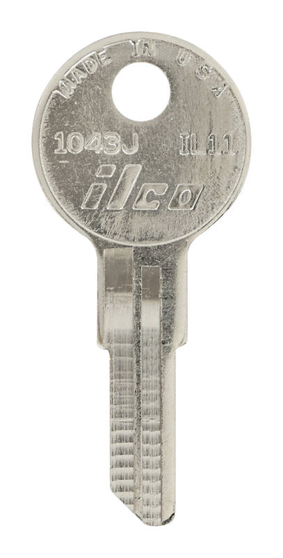 HILLMAN Illinois House/Office Universal Key Blank IL11 Single Silver
