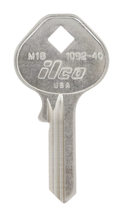 HILLMAN Traditional Key Padlock Universal Key Blank Single