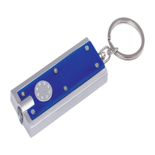 HILLMAN Plastic Assorted LED Light/Split Ring Keychain