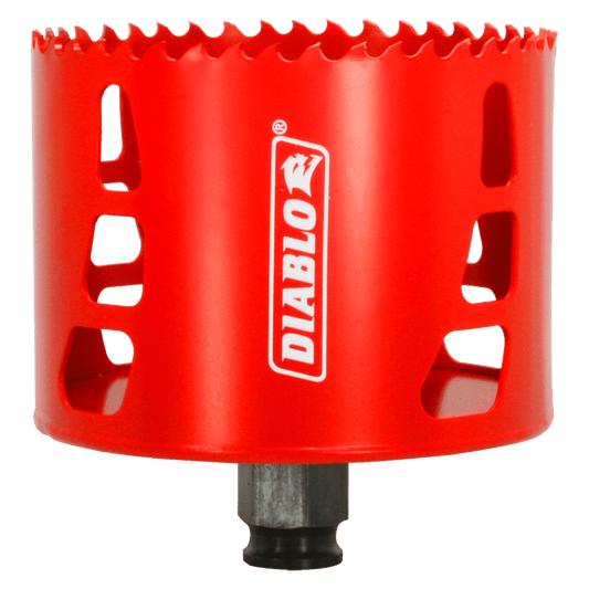 Diablo Snap-Lock Plus 3-1/2 in. Bi-Metal 2-3/8 in. L Hole Saw Arbor Included