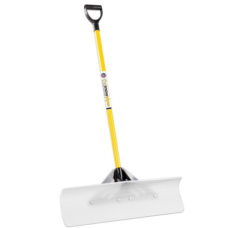 The Snowplow THE ORIGINAL SNOW PUSHER 30 in. W X 56 in. L UHMW Snow Pusher