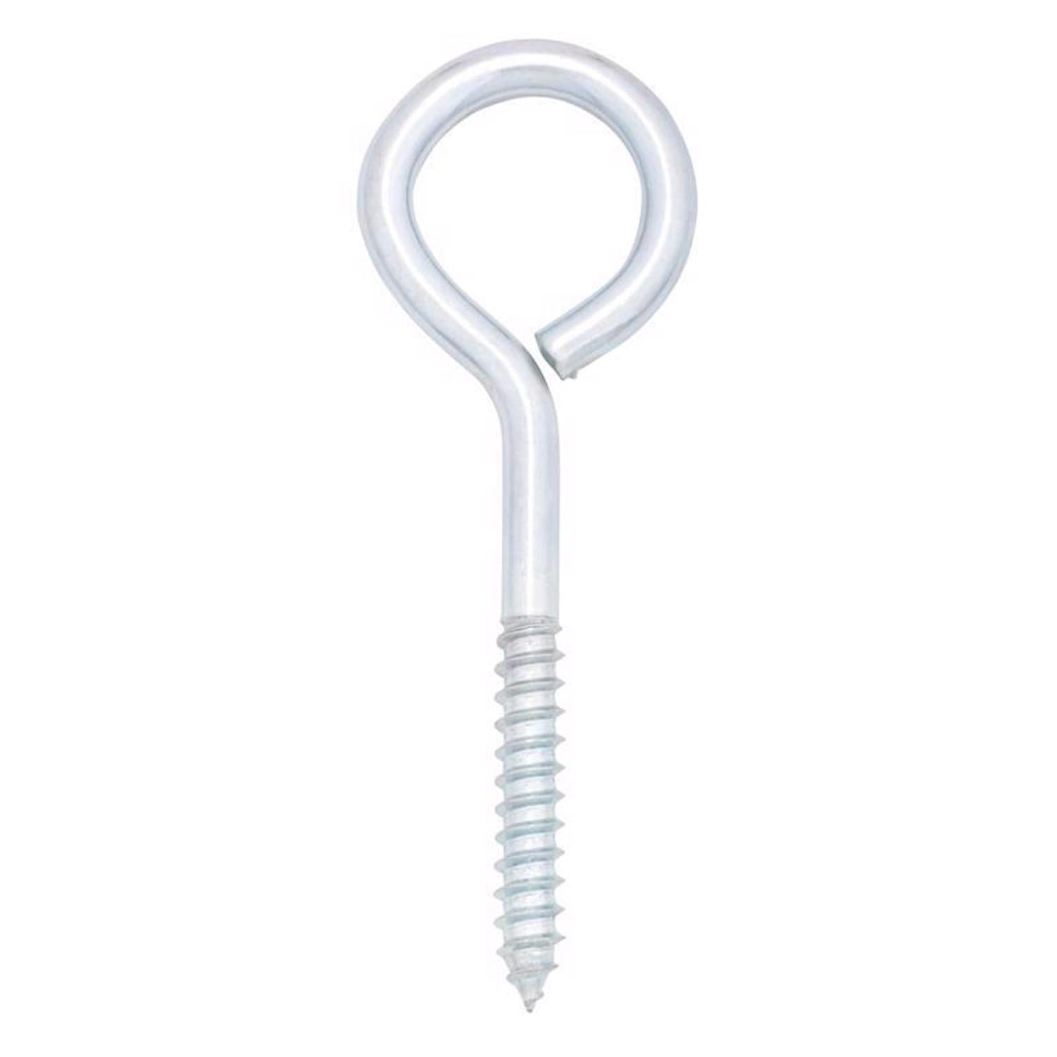 Hampton 3/8 in. X 5 in. L Zinc-Plated Steel Lag Thread Eyebolt Nut Included