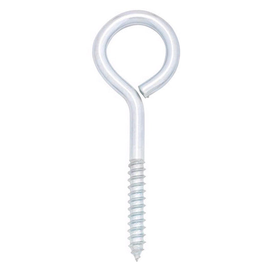 Hampton 3/8 in. X 5 in. L Zinc-Plated Steel Lag Thread Eyebolt Nut Included