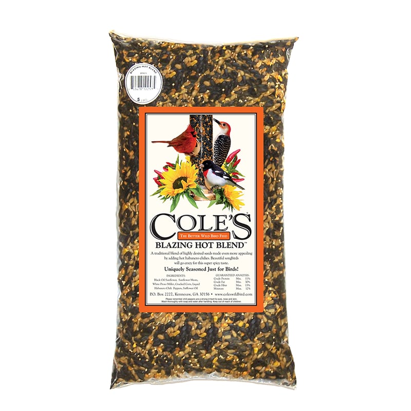 Cole's Blazing Hot Blend Wild Bird Food 10 lb