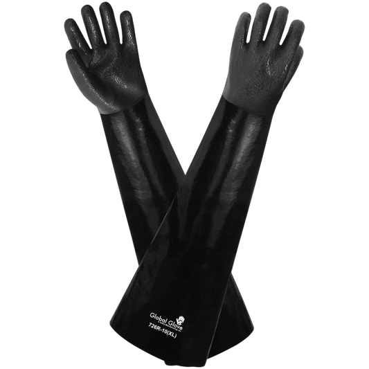 Skytec 726R Chemical Resistant Supported Neoprene, PVC and Nitrile Gloves