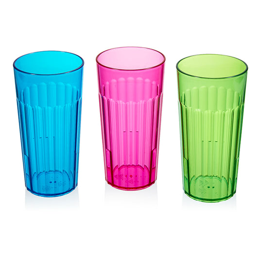 Arrow Home Products 16 oz Assorted BPA Free Rainbow Tumbler Tumbler