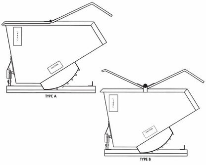 Jesco Hopper Lids, H2200 Series