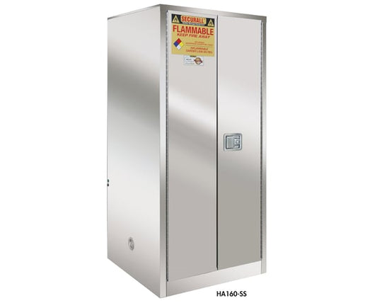 SecurAll Stainless Steel Flammable Storage Cabinets