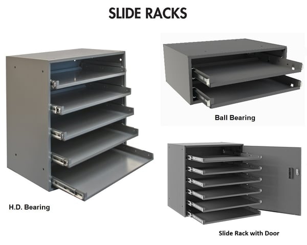 Durham Compartment Box Slide Racks