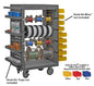 Durham Mobile Wire Spool Rack