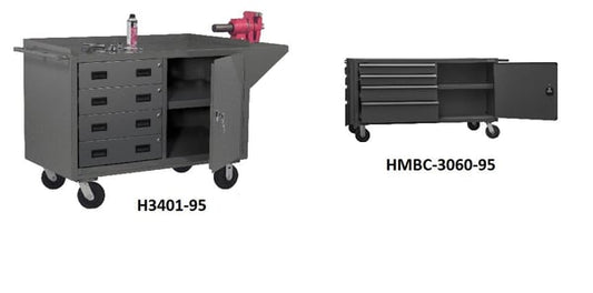Durham Mobile Bench Cabinets