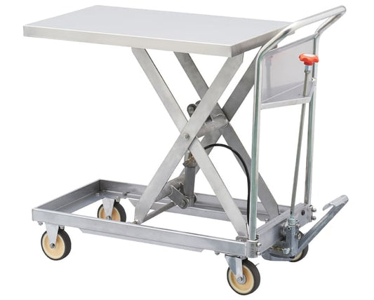 HLH Stainless Steel Hydraulic Lift Carts