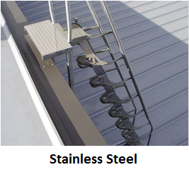 Stainless Steel Alternating Tread Stairs