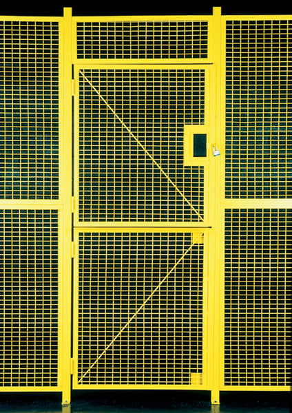 High Security Wire Partition System: Dutch Doors